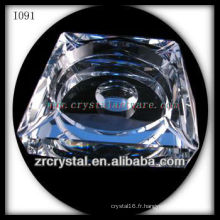 K9 Cendrier en cristal blanc